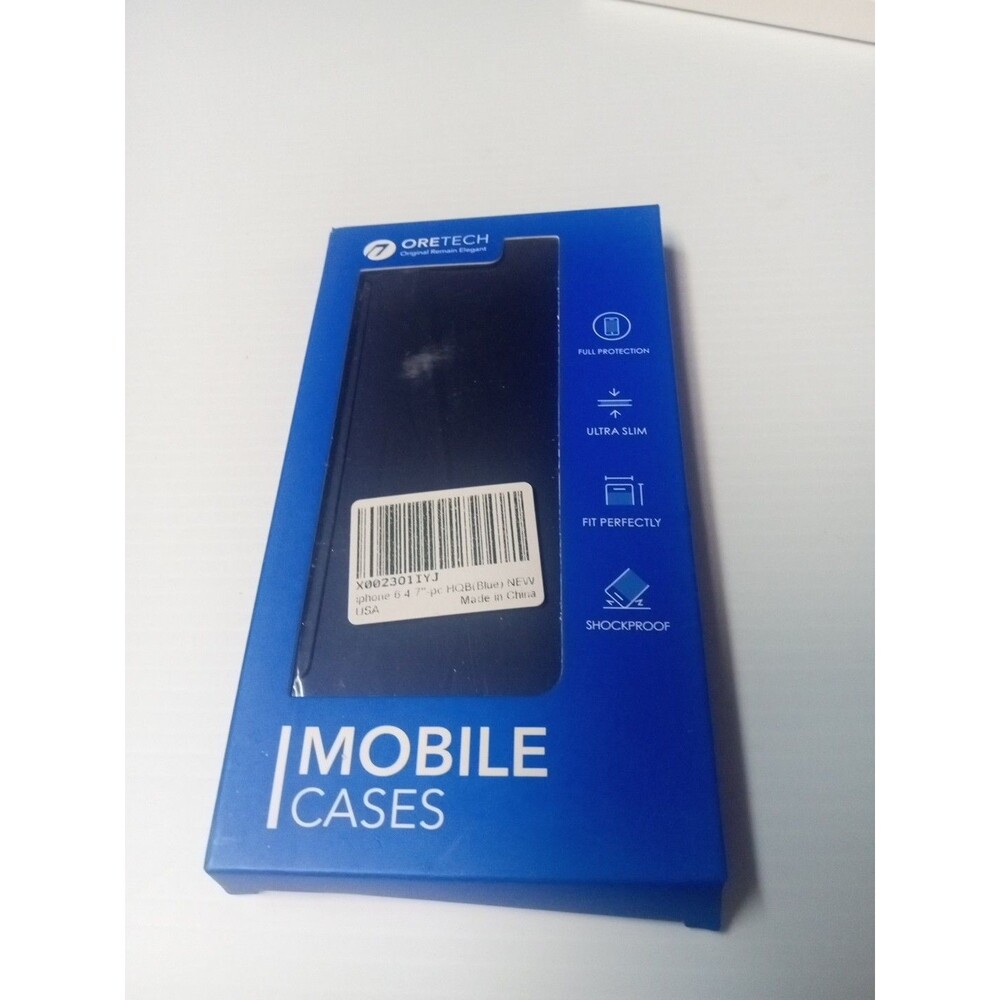 Oretech iPhone 7 P TPU Phone Case Blue - Open Box